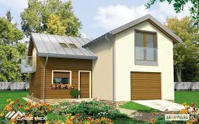 The ground floor is an open ended … Two Story House Plans