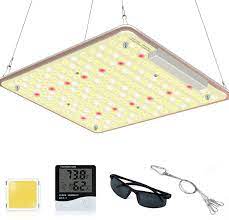 Best led strips for architecture, designers, homeowners, cabinet makers, car enthusiasts, and more. Vannect Grow Light 1000 Led Grow Light Dimmable Full Spectrum Grow Light 3x3ft For Indoor Plants Seeding Veg And Flower Thermometer Humidity Monitor Adjustable Rope And Glasses Included Amazon Co Uk Garden