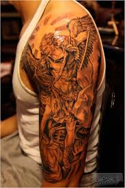 Life is what you make it. 42 Wonderful Archangel Michael Tattoos Collection
