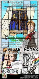 Dylan Thomas Do Not Go Gentle Into That Good Night Theme Why Teachers Should Create Vision Boards With Their Students Study All Knight Poetry Posters Teaching British Literature Literature Teacher