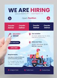It is definitely the desire of every candidate to be picked from other competitors. Courier Delivery Job Hiring Flyer Template Delivery Jobs Jobs Hiring Job