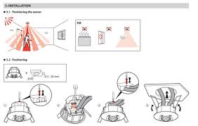 How to correctly install a ceiling mount occupancy sensoran occupancy sensor also known as a presence detector, uses the best technology for the smallest. Legrand 048944 Pir Ip 41 Ceiling Mounting Motion Sensor 360 Comfort El