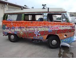 Psychedelic Hippy Vans Hippie Van Hippie Vintage Vw
