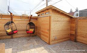 sliding door and a shed with sliding door patios et clotures beaulieu in 2021 shed patios studio shed