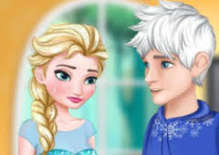 Jogos de Jack-frost-pede-elsa-em-casamento no Meninas Jogos