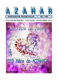 LA REVISTA POÉTICA AZAHAR CIENTO SIETE by Rusvelt Nivia Castellanos - issuu