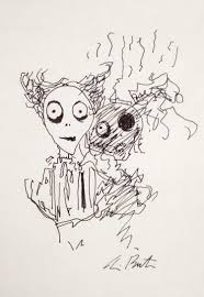 Red flower, alices adventures in wonderland alice in wonderland tim burton, fairy tale, retro. Tim 1958 Burton Paintings Artwork For Sale Tim 1958 Burton Art Value Price Guide