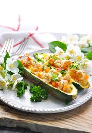 Maybe you would like to learn more about one of these? Easy Stuffed Zucchini Boats The Seasoned Mom