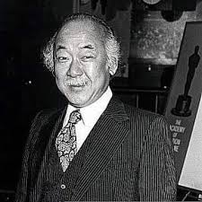 My husband, Pat Morita at the Oscars in 1984. He was Nominated Best Actor  for The Karate Kid.