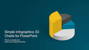 Simple Infographics 3d Charts For Powerpoint