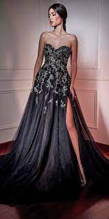 24 Black Wedding Dresses With Edgy Elegance Wedding Forward In 2020 Black Wedding Dresses Wedding Dresses Casual Wedding Dress
