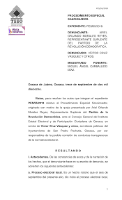 PROCEDIMIENTO ESPECIAL SANCIONADOR. EXPEDIENTE: PES/55/2018. DENUNCIANTE:  ARIEL ORLANDO MORALES REYES, REPRESENTANTE SUPLENTE