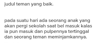 Contoh kalimat pendek akal dan artinya. Tuliskan Cerita Pendek Satu Paragraf Dengan Menggunakan Kalimat Efektif Judul Bebas Pliss Brainly Co Id