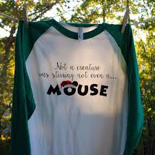 Not A Creature Was Stirring Not Even A Mouse Not A Creature Was Stirring Not Even A Mouse Limited Time By Cafefortyseven On Etsy Https Www Etsy C Disney World Christmas Disney Christmas Shirts Disney