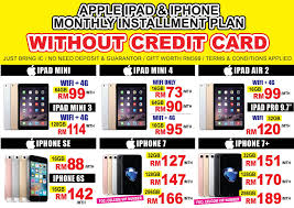 Once you set up an installment plan, the minimum payment due on your credit card will increase by your monthly installment payment amount. Apple Ipad Iphone Navotech Technology Sdn Bhd Facebook