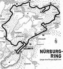 About 2 seconds behind the. Map Of The Track Before 1970 The Black Line Is The Nordschleife The White Line Is The Sudschleife An Almost Formula Racing Race Track Sports Car Racing