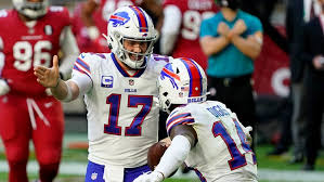 Find the perfect josh allen stock photos and editorial news pictures from getty images. Josh Allen Stefon Diggs Continue To Lead League In Passing Receiving Yards Wgrz Com
