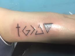 Maybe you would like to learn more about one of these? Triad God Is Greater Than The Highs And The Lows Tattoo Facebook