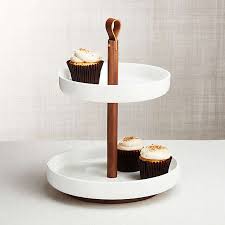 Three tiers give you the room you need to serve desserts on the sideboard, appetizers on the buffet, or snacks on the coffee table. Tiered Servers Crate And Barrel