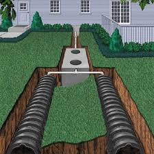 Install A Septic Tank And Field Line Sewer System Fashadas De Casas Tanque Septico Pozos De Agua