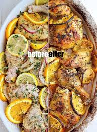 Herb And Citrus Oven Roasted Chicken Recipe Recipes Healthy Recipes Cooking Herbs