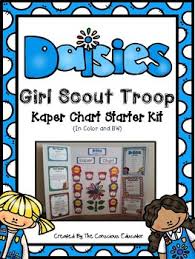 daisy girl scout kaper chart