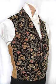 Black And Gold Vest Victorian Dresses Edwardian Clothing Edwardian Clothing Mens Vest Fashion Choir Uniforms