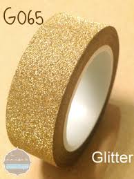 Washi Tape Glitter Amarillo Cinta Washi Utiles Escolares Y Cinta Adhesiva