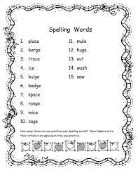 2nd Grade Spelling Words Best Coloring Pages For Kids Grade Spelling 2nd Grade Spelling Words First Grade Spelling