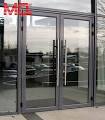 Unbreakable glass door
