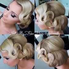 How To Do A Side Bun With Long Hair Finger Wave Side Bun How Gorgeous Is This I Imagine It Requires A Fair Amount Of Gel And Hairspray Not Dance Hairstyles Long Hair Styles Medium Hair Styles