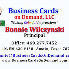 As you would expect from the leading austin printing company, we have a huge selection of paper, card stock and canvas material. Business Cards On Demand Printing Services 9311 N Fm 620 Austin Tx Phone Number