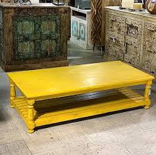 The more contrast in the paint colors you use, the more dramatic the look. Artisan Furniture Finds Sold Painted Wood Coffee Table