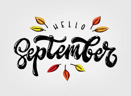 Cute Hand Lettering Quote Hello September With the first red leaves of fall, and the promise of thanksgiving (and pumpkin spice lattes) itching at the back of. andrealaur
