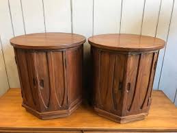 The brasilia connection specializes in vintage pieces, hardware, even upholstery. Pair Of Walnut Side Tables Attributed To Broyhill Brasilia By Urbaninteriorsbalt From Urban Interiors Baltimore Of Baltimore Md Attic