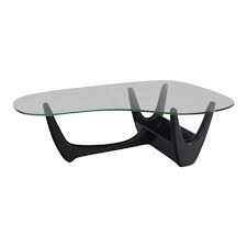 Vintage lane kidney shaped boomerang walnut and glass coffee table. Mid Century Modern Kidney Organic Shape Glass Top Coffee Table Chairish