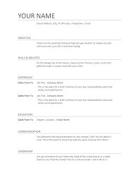 Formats Of Resume Examples And Sample Resume Formats For Freshers