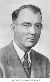 Daniel Sloane Johnson (1900-1994)