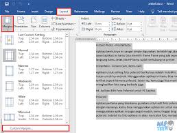 Cara Membuat Tampilan Landscape Pada Halaman Tertentu Di Ms Word