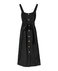 Check spelling or type a new query. Fwss Robe D Ete Noire Boutonnee Mi Longue A Bretelles Skndnv Com