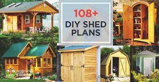 Many of the modern outdoor home office sheds remind us of those trendy tiny houses. 108 Free Diy Shed Plans Ideas You Can Actually Build In Your Backyard