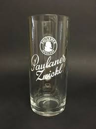 Paulaner German Beer Glass 0 5 Liter Stein Zwickl New German Beer Beer German Beer Glasses