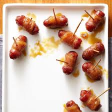 Make Ahead Thanksgiving Appetizers That Save Oven Space And Your Sanity Bacon Wrapped Smokies Appetizers Easy Toothpick Appetizers