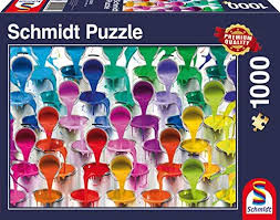 Schmidt Spiele 58219 Farbeimer 1 000 Teile Klassische Puzzle Schmidt Spiele Farbeimer Schmidt