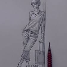 No Photo Description Available Girl Drawing Sketches Art Drawings Sketches Simple Easy Drawings Sketches