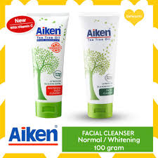 Kenali ragam cara menghilangkan jerawat secara alami ini. Aiken Tea Tree Oil Pembersih Pencuci Muka Whitening Face Cleanser Tea Tree Oil Minyak Pati Teh Shopee Malaysia
