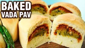Vada pav is basically a combination of batata (potato) vada, pav (bun) and variety of chutneys as per your taste and preference. Baked Vada Pav Recipe How To Make Baked Batata Vada Pav At Home Healthy Snack Recipe Neha Youtube Pav Recipe Vada Pav Recipe Recipes
