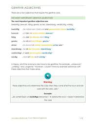 A word that is used before a noun, a noun phrase, or a pronoun, connecting it to another word. German Grammar Lists Easydeutsch