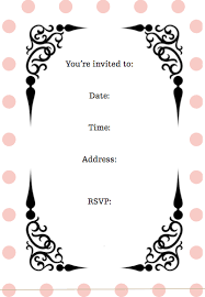 Black And White Free Teenager Printable Printable Birthday Invitations Pin On Printables