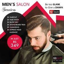 Get A Stunning Makeover For Your Hair With The Best Salon Deals From Gq Salon Men Haircut With Hairwash B Shaving Beard Wash And Blow Dry Beard Trimming